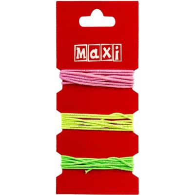 Набір мотузок еластичних для декору діаметром 1,5мм, 2 кольори * 2м Набір мотузок еластичних для декору діаметром 1,5мм, 2 кольори * 2м