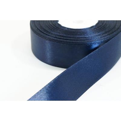 Стрiчка атласна 24мм темно-синій (32,9)