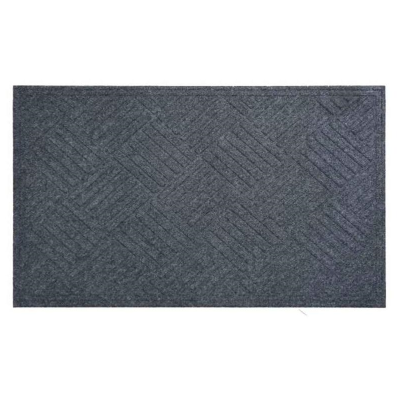 Килимок побутовий текстильний К-501-1, сірий, 40х60 см Килимок побутовий текстильний К-501-1, сірий, 40х60 см