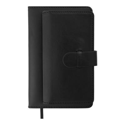 Щоденник датов. 2026 EPOS, A6, чорний, штуч. шкіра/поролон Щоденник датов. 2026 EPOS, A6, чорний, штуч. шкіра/поролон