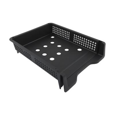 Лоток горизонтальний пластиковий; кол. чорн.; арт. KL2516-B ; KLERK