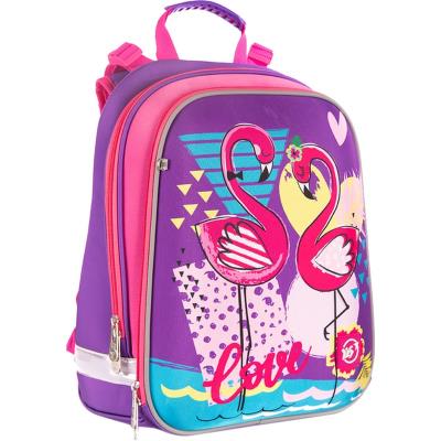 Рюкзак шкільний каркасний YES H -12 "Flamingo"