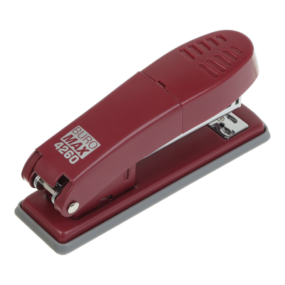 Степлер металевий до 25 арк.скоби №24/6; 26/6),MORANDI STYLE. бордовий