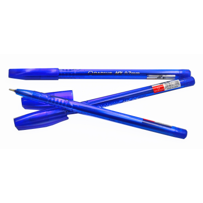 Ручка МХ тонкий корпус, упак.50 шт.стрижень синій, 0.7 мм, TM "Radius" (1/50) 