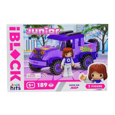 Конструктор Kids hits IBLOCK JUNIOR KH08/002/3 (36шт/2) Дівчатка, Рухайся на джипі,189 дет,компл. Конструктор Kids hits IBLOCK JUNIOR KH08/002/3 (36шт/2) Дівчатка, Рухайся на джипі,189 дет,компл.