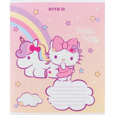 Зошит 12 арк., кос., УФ лак + глітер, HK-1