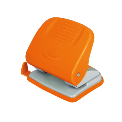 Діркопробивач до 30 арк., Economix, пласт. корпус, з лінійкою, помаранчевий, E40135-06 Діркопробивач до 30 арк., Economix, пласт. корпус, з лінійкою, помаранчевий, E40135-06