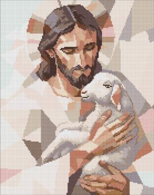 Набір з алмазною мозаїкою "Гармонія світла" 40х50см