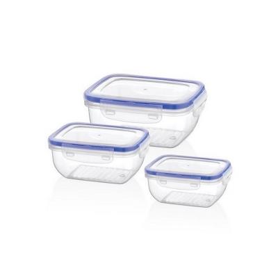 Форма для зберiгання пластик BAGER BG-504 COOK&LOCK /НАБІР/прям./0.4л/0.8л/1.4л Форма для зберiгання пластик BAGER BG-504 COOK&LOCK /НАБІР/прям./0.4л/0.8л/1.4л