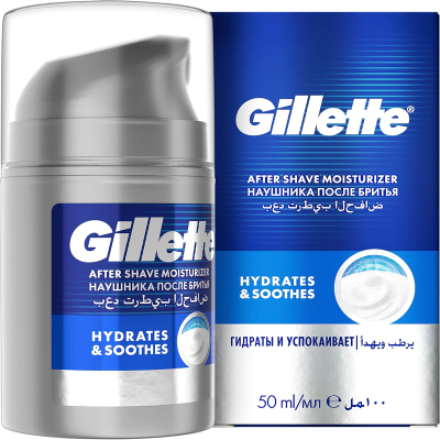 03929 GILLETTE Лосьйон п/г Зволож. та заспокійливий 50мл