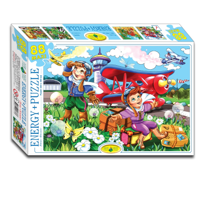 Пазлы 88 эл "Самолет "Биплан" Пазлы 88 эл "Самолет "Биплан"