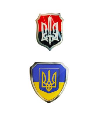 Наклейка об'ємна 3D мікс №55 "Щит і меч" розмір 35мм (1/10) Наклейка об'ємна 3D мікс №55 "Щит і меч" розмір 35мм (1/10)