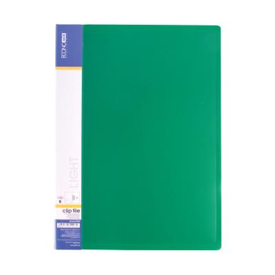 Папка А4 с прижимом Economix CLIP B Light, зеленая Папка А4 с прижимом Economix CLIP B Light, зеленая