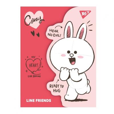 Папка-органайзер YES А4 з фігурним клапаном на липучці "Line Friends. Cony" 492104 (1/32/96) Папка-органайзер YES А4 з фігурним клапаном на липучці "Line Friends. Cony" 492104 (1/32/96)