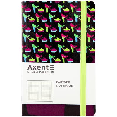 Книга записна Axent Partner BBH Soft Shoes 8212-01-A, A5-, 125x195, 96 аркушів, клітинка, гнучка обкладинка (1/24/48) Книга записна Axent Partner BBH Soft Shoes 8212-01-A, A5-, 125x195, 96 аркушів, клітинка, гнучка обкладинка (1/24/48)
