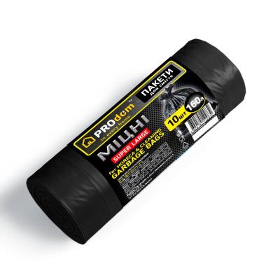 Пакети для сміття 160л*10шт тм"Prodom"