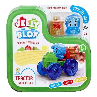 Сенсорний конструктор JELLY BLOX - БАРВИСТИЙ ТРАКТОР