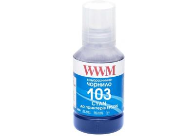 Чорнило WWM 103 для Epson L3100/3110/3150 140г Cyan (E103C)