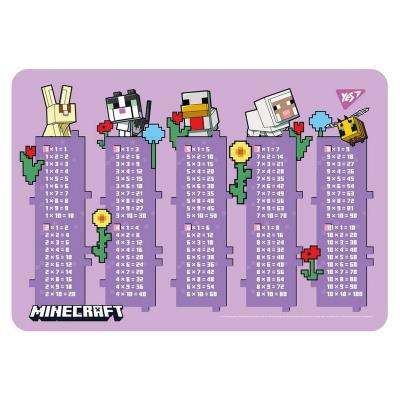 Підкладка пластикова для столу Yes "Minecraft.Spring" табл. множ. Підкладка пластикова для столу Yes "Minecraft.Spring" табл. множ.