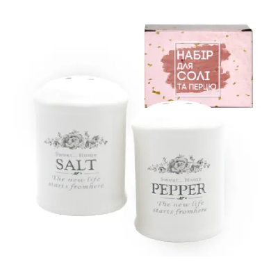 Набір для солі та перцю "Розарій" 4,5*7см (48) Набір для солі та перцю "Розарій" 4,5*7см (48)