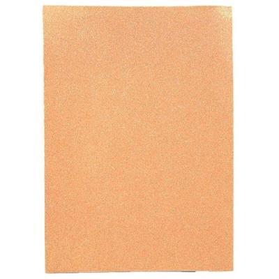 Фоаміран EVA 1.7 ± 0.1MM "Блідо-помаранчевий" IRIDESCENT HQ A4 (21X29.7CM) 1шт