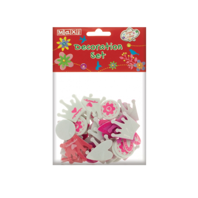 Набор для декорирования "Сердца и короны" Набор для декорирования "Сердца и короны"