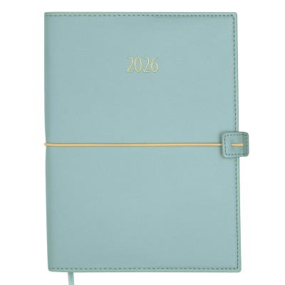 Щоденник датов. 2026 PANDORA, A5, м'ятний, штуч.шкіра