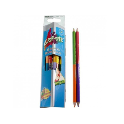 Карандаши цветные, 24 цвета "Marco" треугольные, акварельные, двусторонние, 9121-12СВ (1/12) Карандаши цветные, 24 цвета "Marco" треугольные, акварельные, двусторонние, 9121-12СВ (1/12)