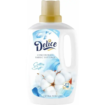 Кондиціонер для білизни Delice Cotton Soft, 1л (10 шт/ящ)