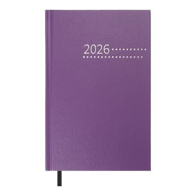 Щоденник датов. 2026 ZEST, A5, фіолетовий, бумвініл