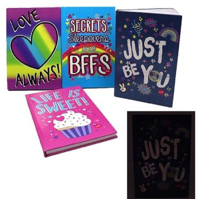 Блокнот в тв. обкл., світиться "Sweet" А5, 70 арк..9447DSCN Блокнот в тв. обкл., світиться "Sweet" А5, 70 арк..9447DSCN