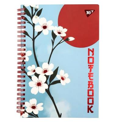 Блокнот YES А5/64 7БЦ cпіраль "Japan. Sakura", лінія