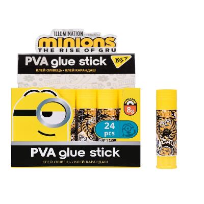 Клей-карандаш YES, 8г, PVA "Minions"
