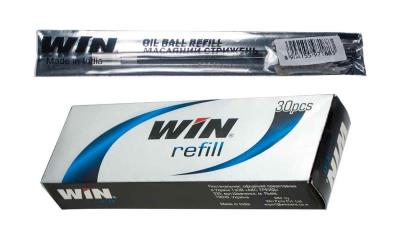 Стержень шариковый масляный 0.7 мм длина-144мм, черный LOGAN, WIN Стержень шариковый масляный 0.7 мм длина-144мм, черный LOGAN, WIN