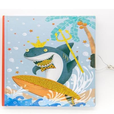 Блокнот детский на замочке 178x133mm, 70g, 56 л, Акула Блокнот детский на замочке 178x133mm, 70g, 56 л, Акула