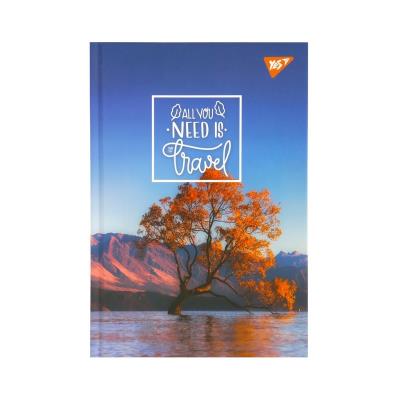 Блокнот YES А5/64 7БЦ "Need for travel", клітинка
