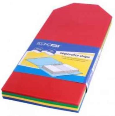 Разделитель пластик 240*105мм 100шт с наклейками