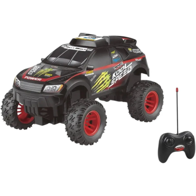 Машинка на радіокеруванні "Джип для раллі" на батарейках чорна 1:16 (36,2x21x19 см)/Kool Speed Машинка на радіокеруванні "Джип для раллі" на батарейках чорна 1:16 (36,2x21x19 см)/Kool Speed