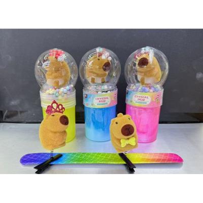 Антистрес слайм арт. C24103 (144шт) капібара 14,5 см 12шт дисплей бокс