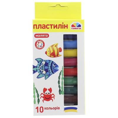 Пластилин дет. 10 цв., 100 г, Малыши