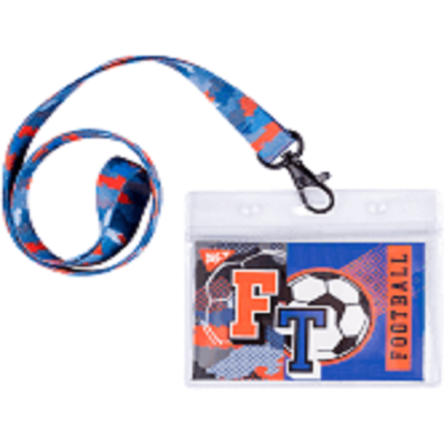 Бейдж YES на стрічці "Football", принт Бейдж YES на стрічці "Football", принт