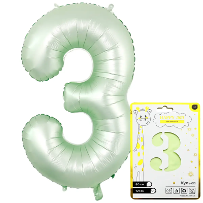 Кулька фольгована 501503 101см Кулька фольгована 501503 101см