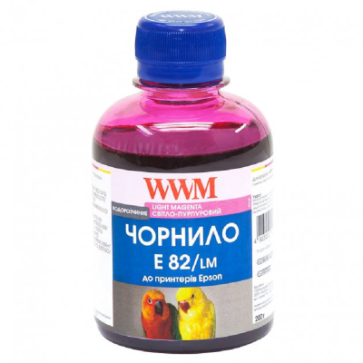 Чорнило WWM для Epson Stylus Photo T50/P50/PX660 200г Light Magenta водорозчинне (E82/LM) Чорнило WWM для Epson Stylus Photo T50/P50/PX660 200г Light Magenta водорозчинне (E82/LM)