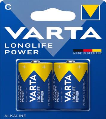 Батарейка VARTA Longlife C BLI 2 ALKALINE