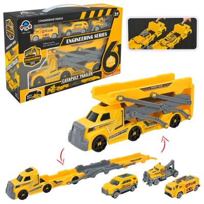 Трейлер-трек арт. Y2139 (72шт/2) машинки,короб. 27,5*17,5*7,5см