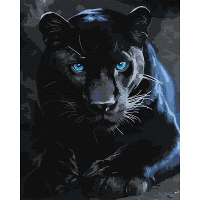 Набір для розпису по номерах "Дика пантера" 40x50см Набір для розпису по номерах "Дика пантера" 40x50см