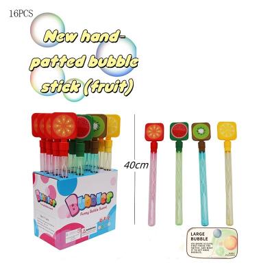 Мильні бульбашки арт. FF-35(04) (144шт/2) фрукти, 40 см,16 шт у дісплеї