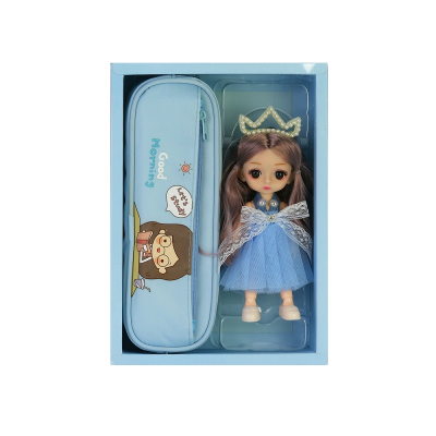 Набор: Пенал школьный и кукла, CF6862-blue (1/24) Набор: Пенал школьный и кукла, CF6862-blue (1/24)