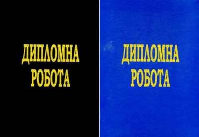 Дипломна робота Фолдер, А4, 100арк., ТК з рамками (бумвініл) + тиснення, 00154 (1/10)