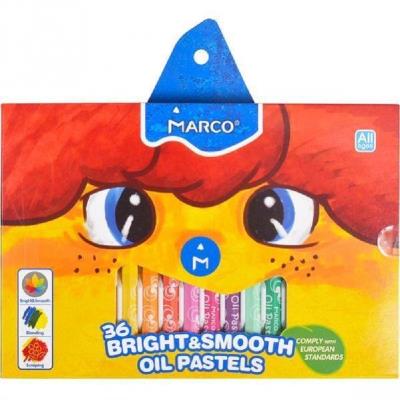 Пастель масляная 36цв Bright&Smooth-1100ОР-36СВ